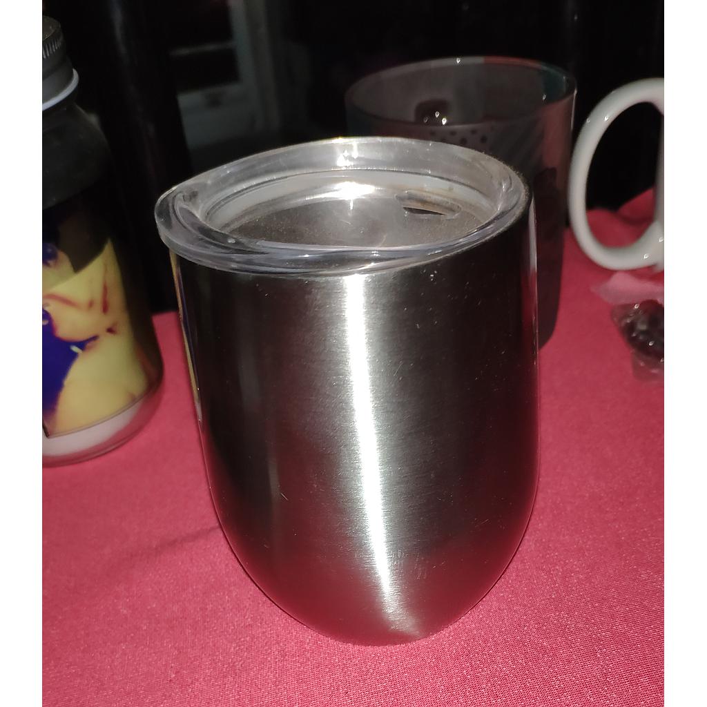 Vaso Metal Redondeado